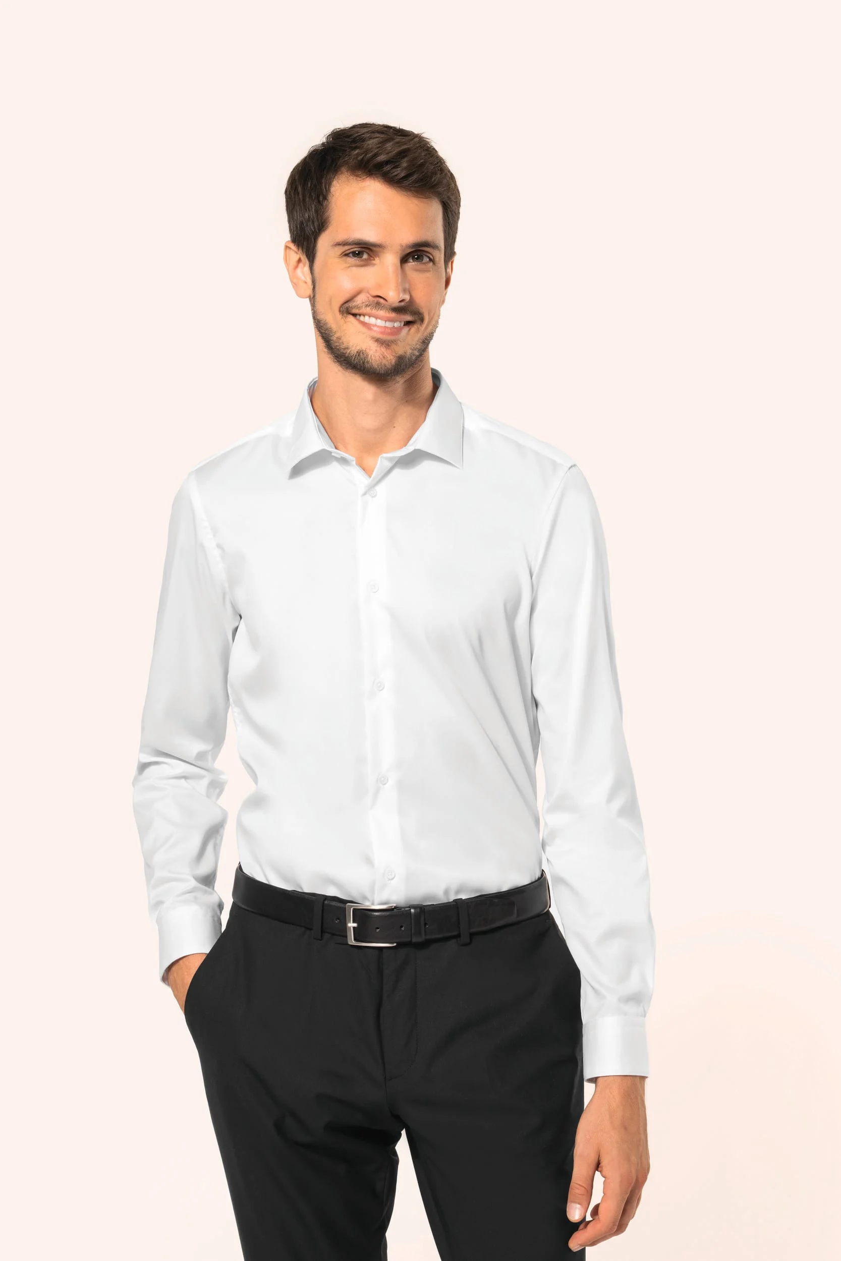 PK506 - Chemise twill manches longues homme