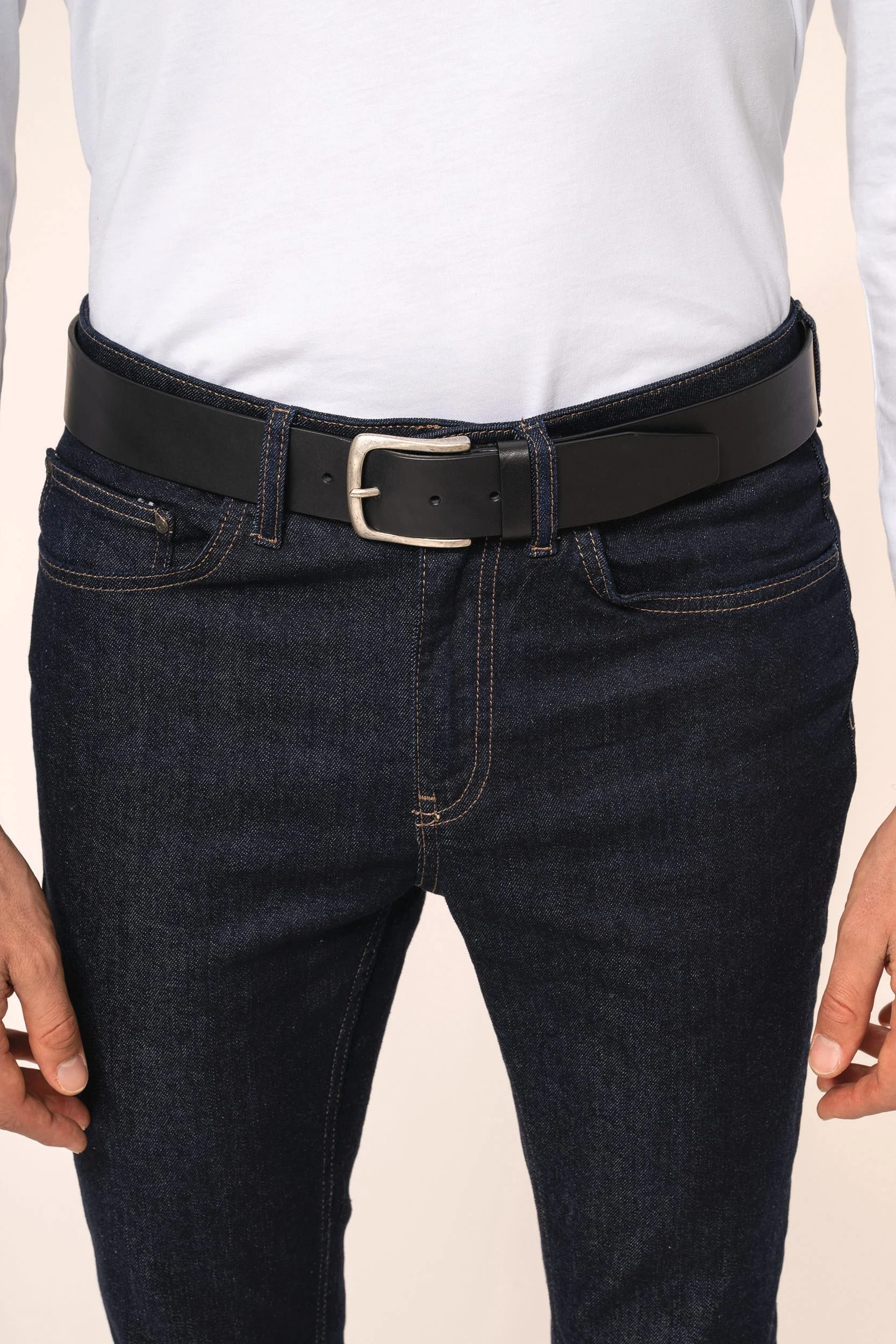 PK821 - Ceinture vintage cuir homme