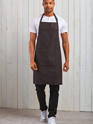 PR154 - Tablier à bavette "Colours" avec poche