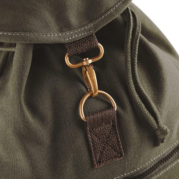 QD612 - Sac à dos vintage en toile – Image 2