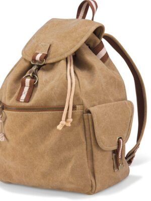 QD612 - Sac à dos vintage en toile