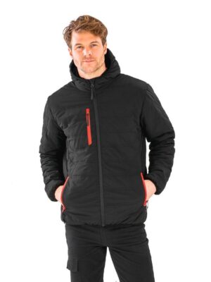 R240X - Veste matelassée black compass recyclée