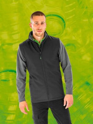 R902M - Bodywarmer softshell homme recyclé
