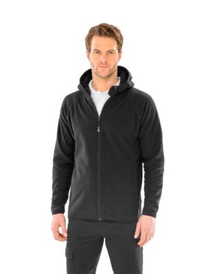 R906X - Veste à capuche en micropolaire recyclée