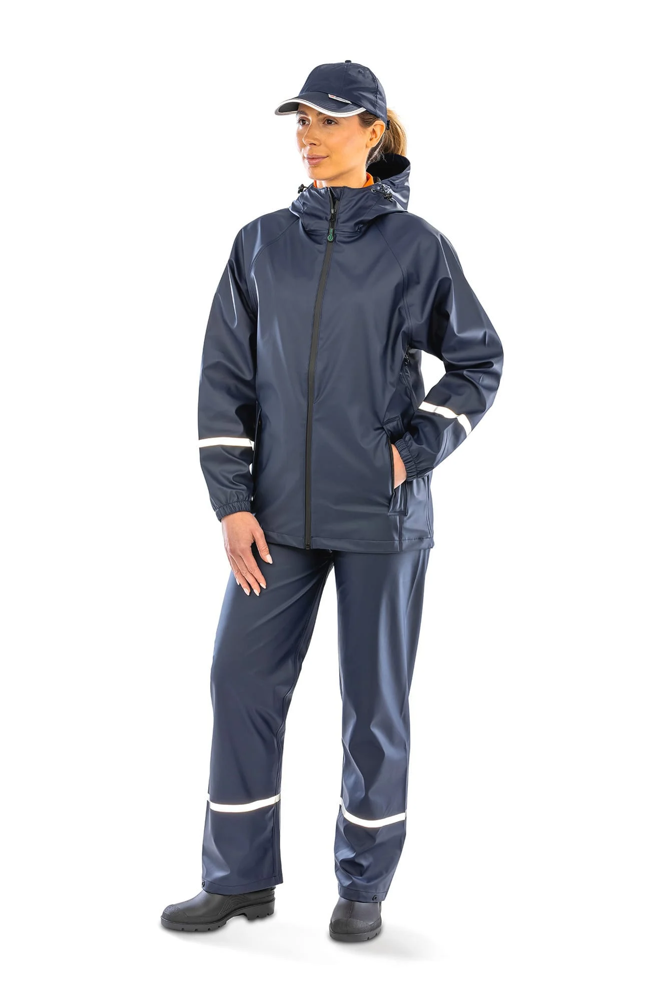 R915X - Veste imperméable Prism PU avec bandes réfléchissantes – Image 2