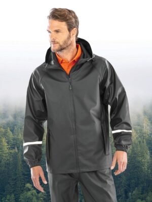 R915X - Veste imperméable Prism PU avec bandes réfléchissantes