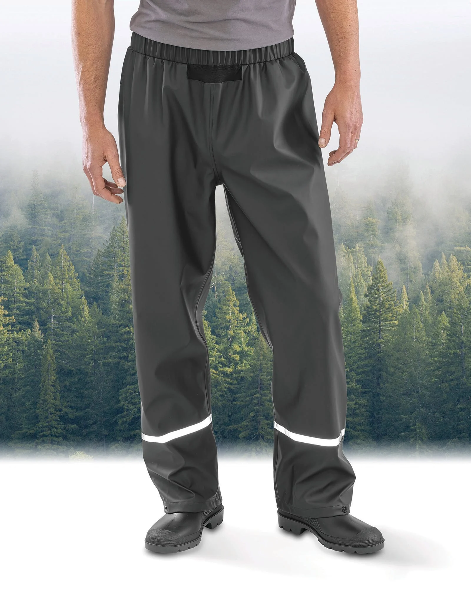 R916X - Pantalon Prism PU waterproof avec bandes réfléchissantes