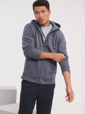 RU266M - Sweat-shirt zippé capuche Authentic homme