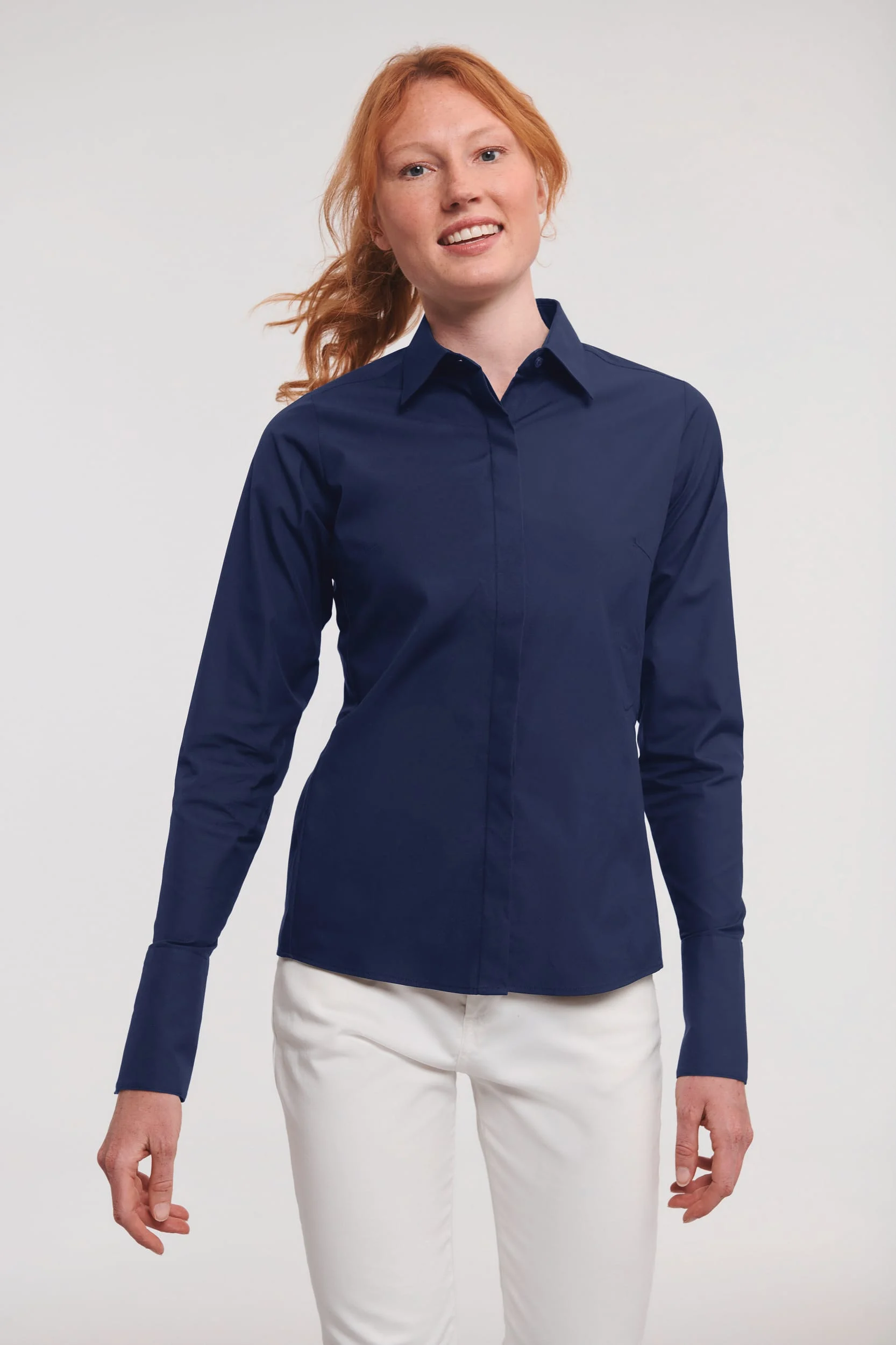 RU960F - Chemise femme manches longues Ultimate stretch