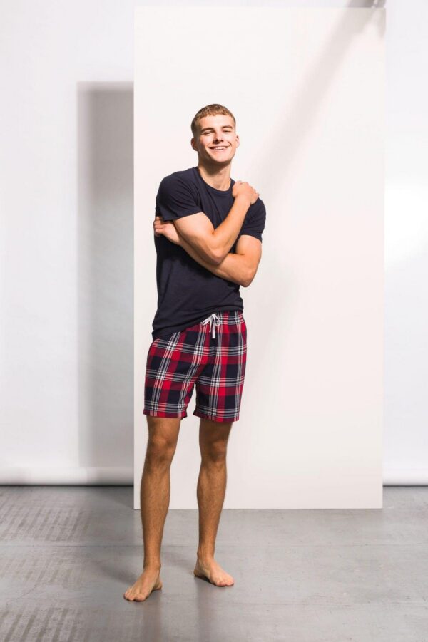 SFM082 - Short à motif tartan – Image 3