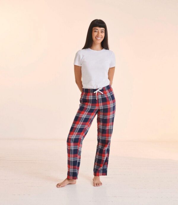 SK083 - Pantalon femme à motif tartan – Image 2