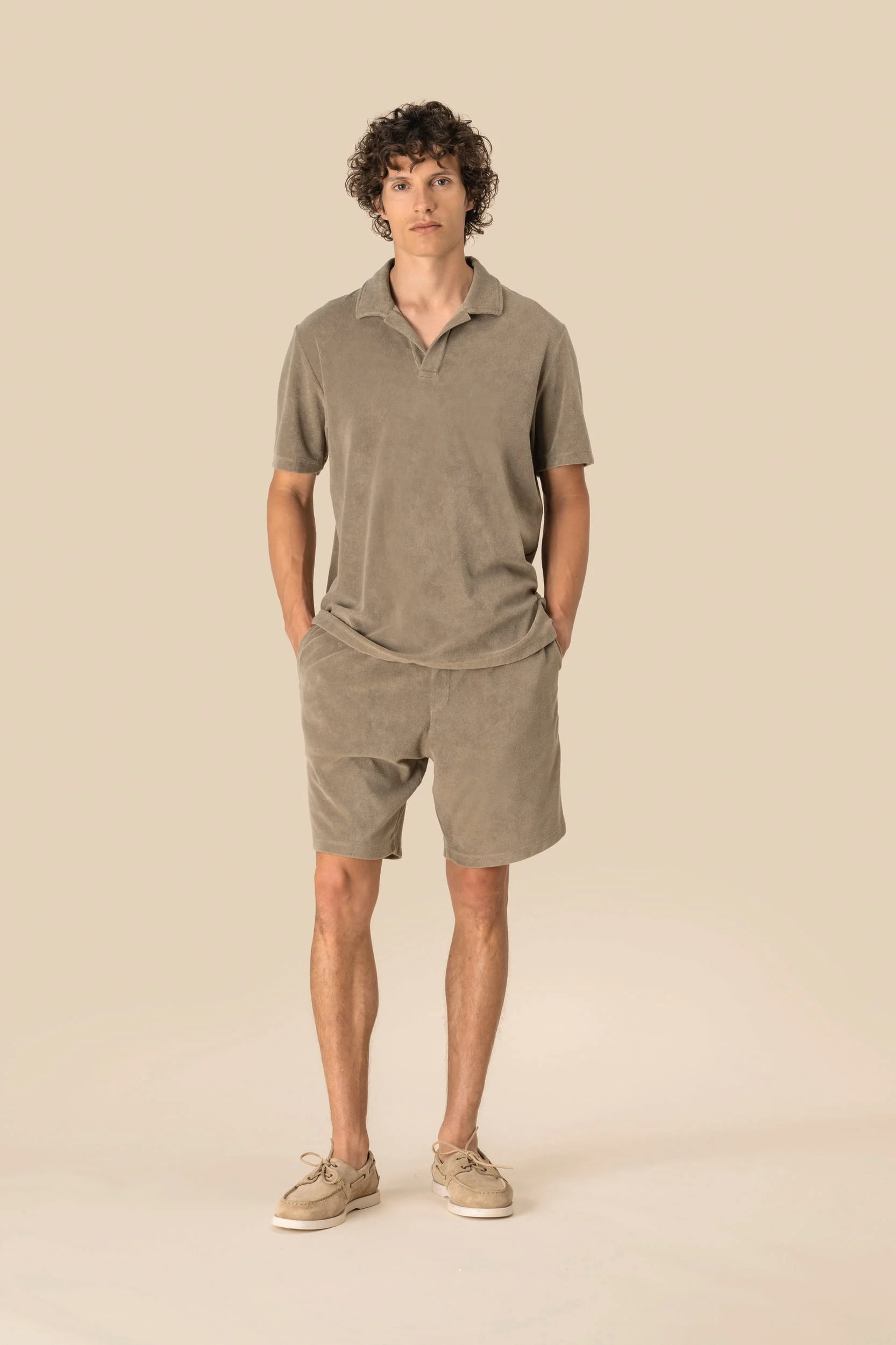 SP729 - Short écoresponsable en éponge homme