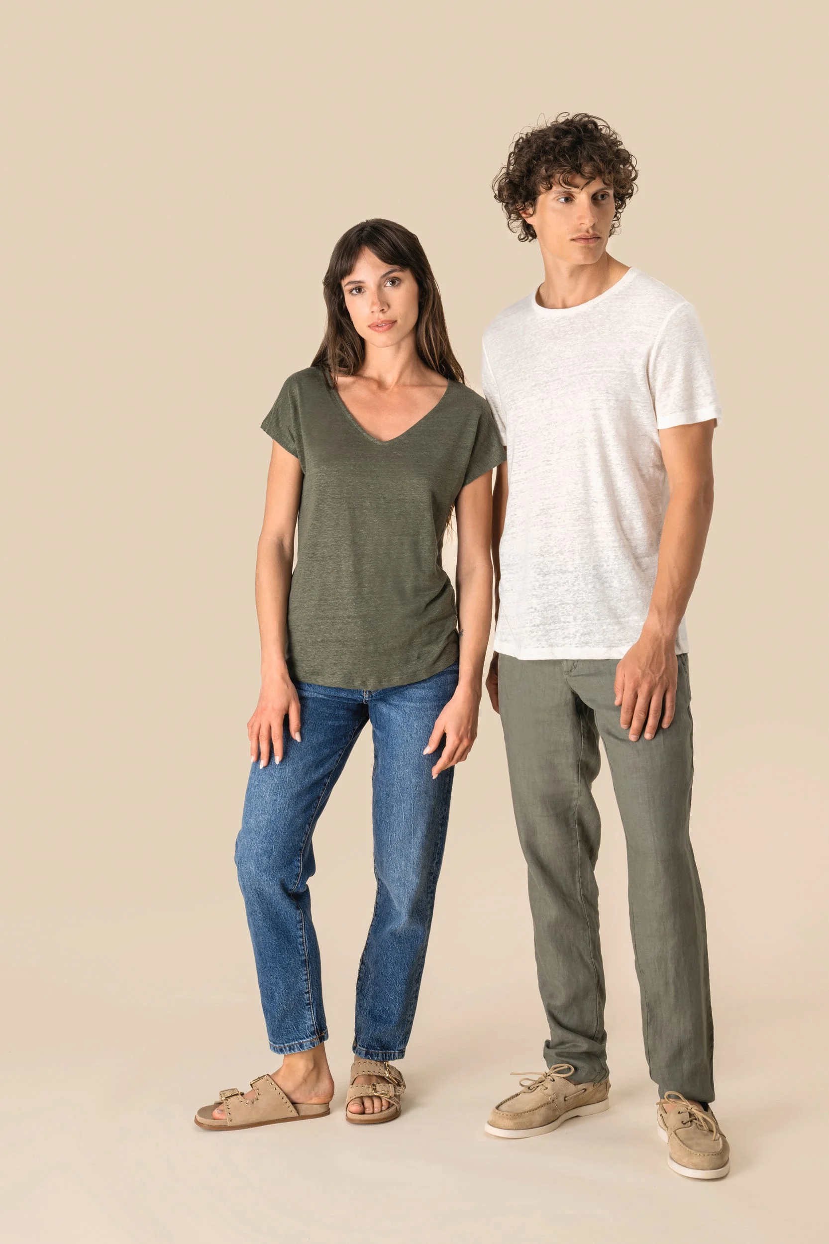 SP320 - T-shirt en lin homme – Image 6