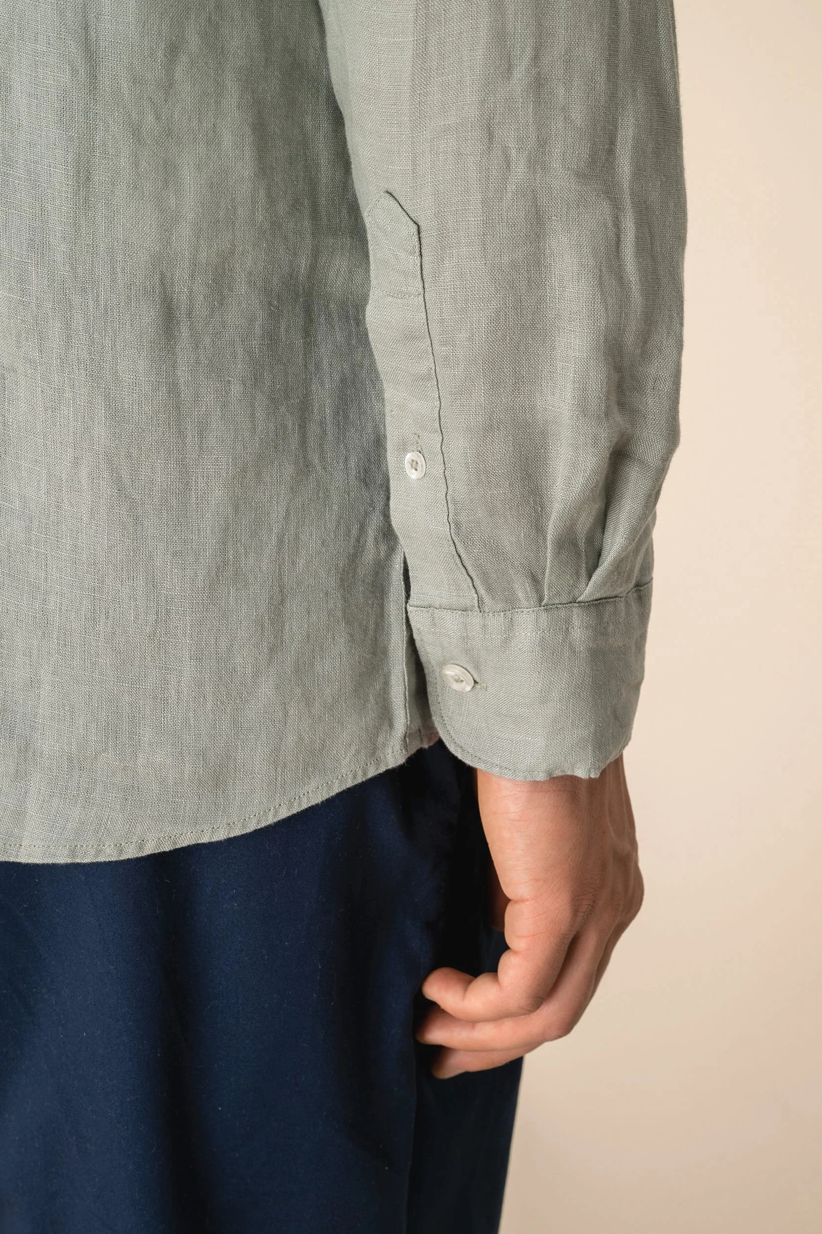 SP504 - Chemise en lin homme – Image 8