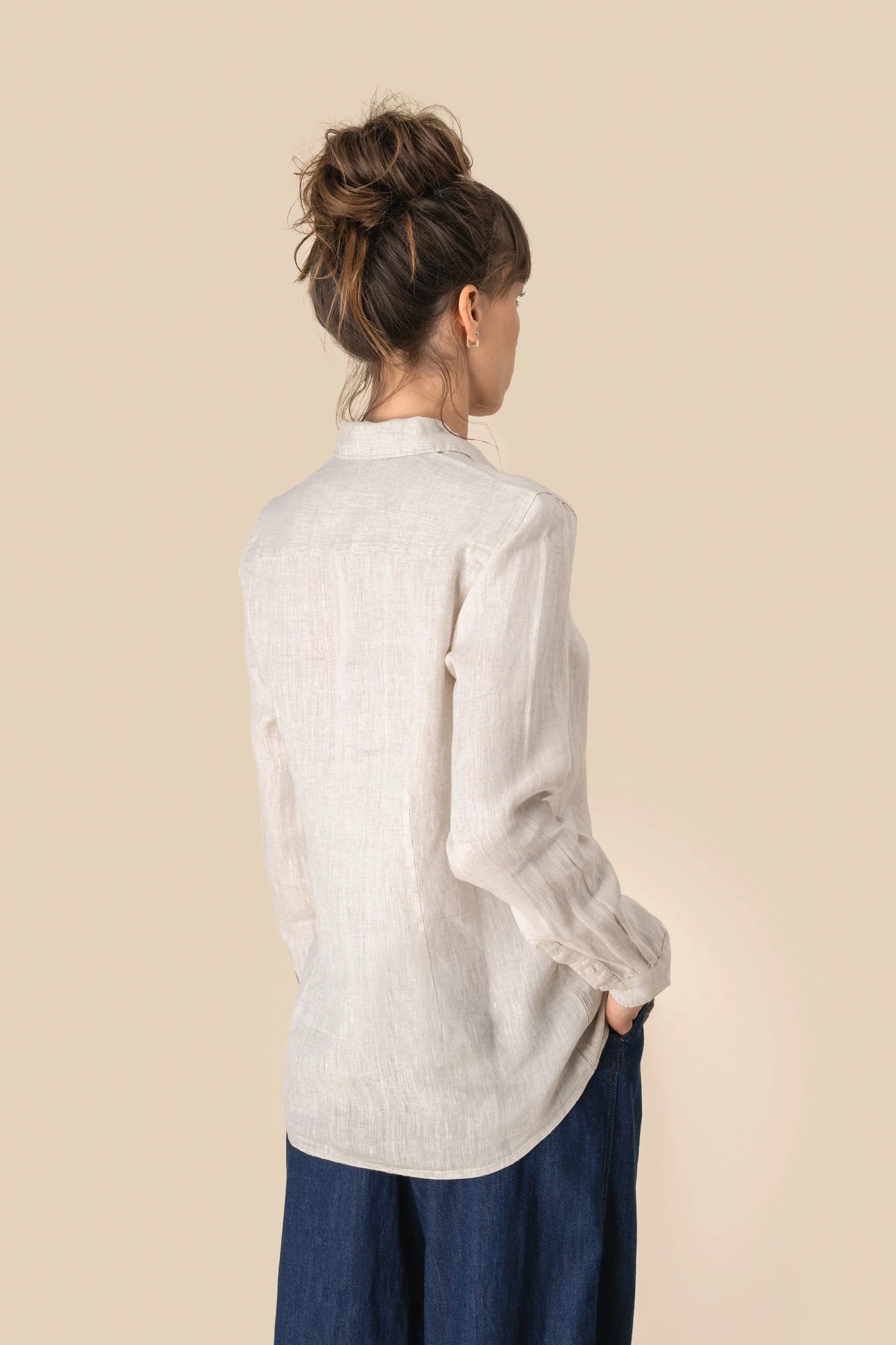 SP505 - Chemise en lin femme – Image 5