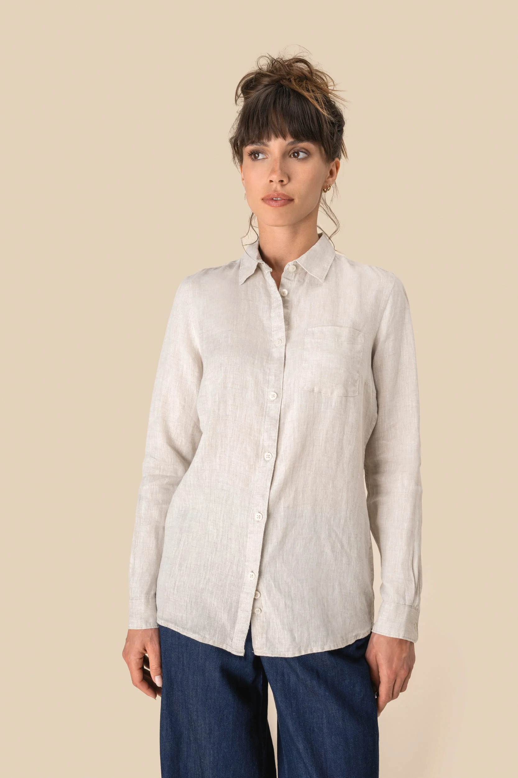 SP505 - Chemise en lin femme