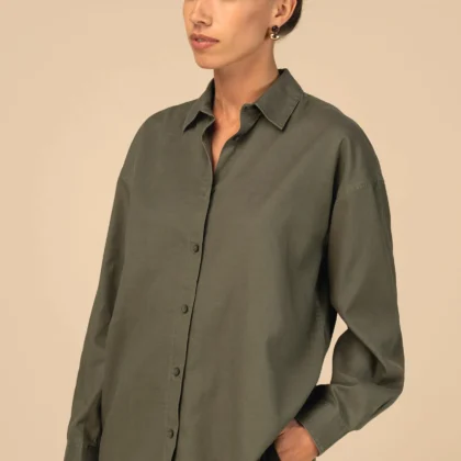 SP515 - Chemise écoresponsable en lyocell femme