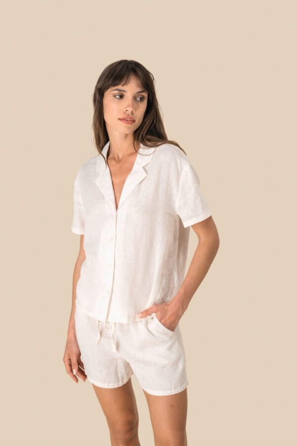 SP723 - Short en lin femme – Image 4
