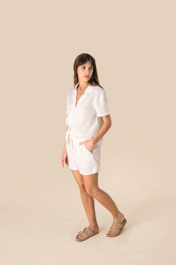 SP723 - Short en lin femme – Image 2
