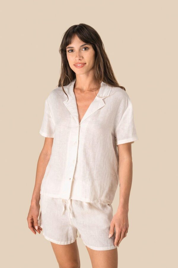 SP723 - Short en lin femme – Image 3