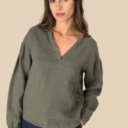 SP524 - Blouse en lin femme