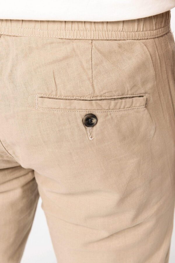 SP708 - Pantalon écoresponsable en lin et coton bio homme – Image 5