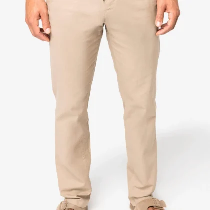 SP708 - Pantalon écoresponsable en lin et coton bio homme
