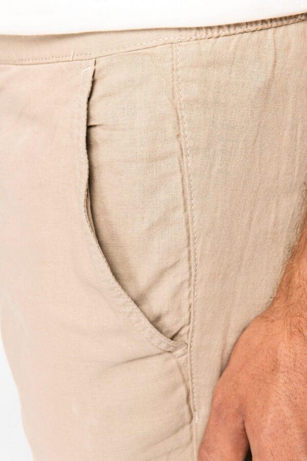 SP708 - Pantalon écoresponsable en lin et coton bio homme – Image 7