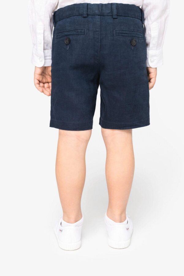 SP709 - Bermuda en lin enfant – Image 4
