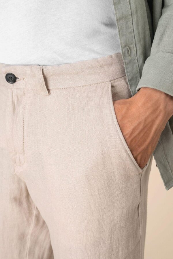 SP710 - Pantalon en lin homme – Image 8