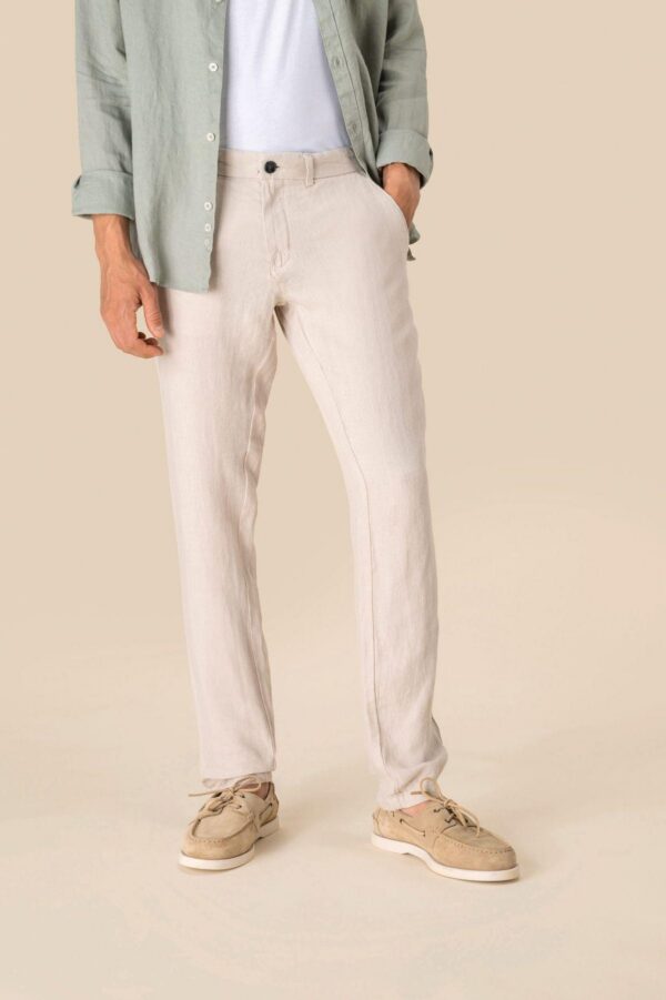 SP710 - Pantalon en lin homme