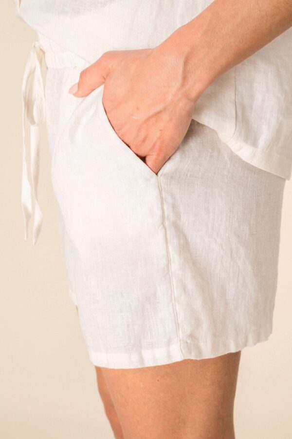 SP723 - Short en lin femme – Image 7