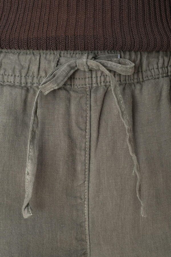 SP733 - Pantalon délavé en lin femme – Image 7