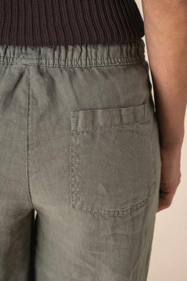 SP733 - Pantalon délavé en lin femme – Image 9