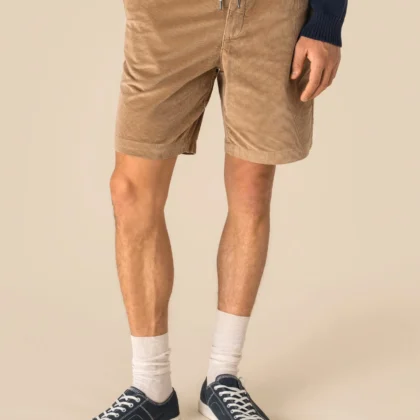 SP742 - Short écoresponsable en velours côtelé homme