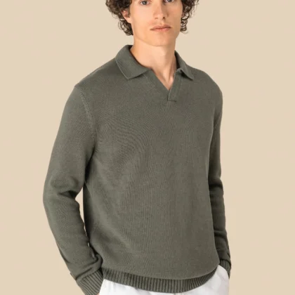 SP901 - Pull homme à col polo