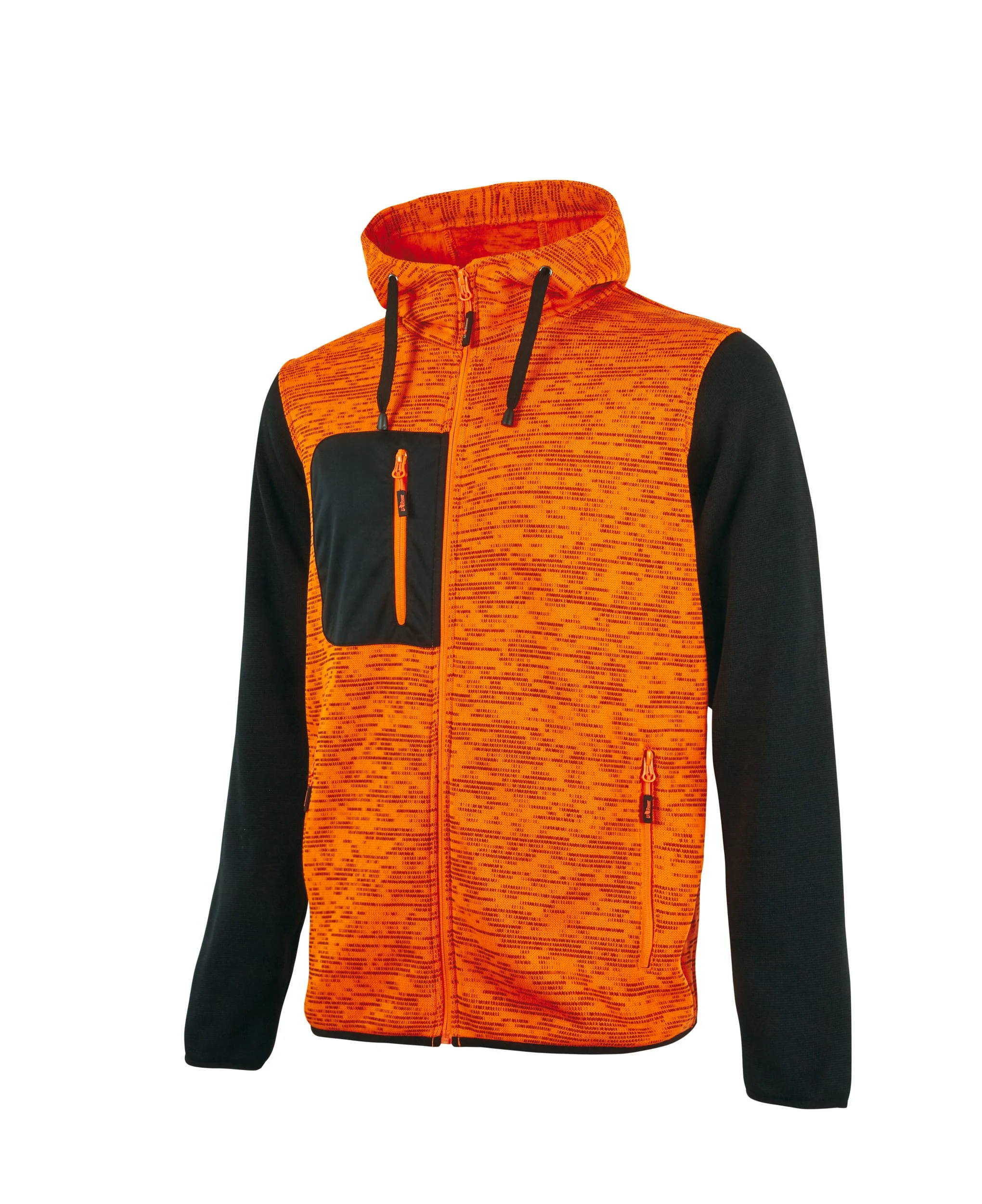 UPEY174 - Sweat zippé à capuche Rainbow