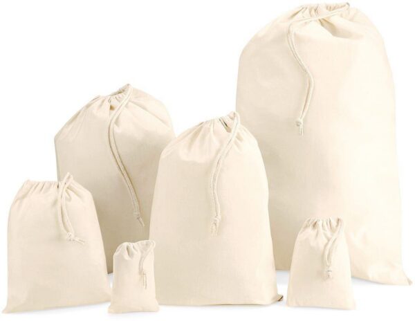 W115 - Sac à cordelettes en coton – Image 2
