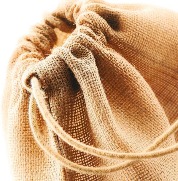 W415 - Sac à cordelette en jute – Image 2