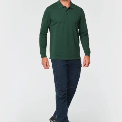 WK276 - Polo manches longues homme