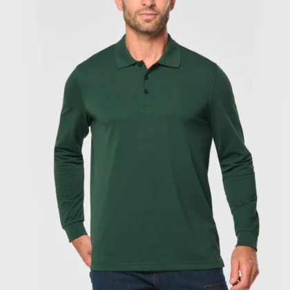 WK276 - Polo manches longues homme