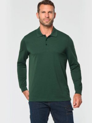 WK276 - Polo manches longues homme