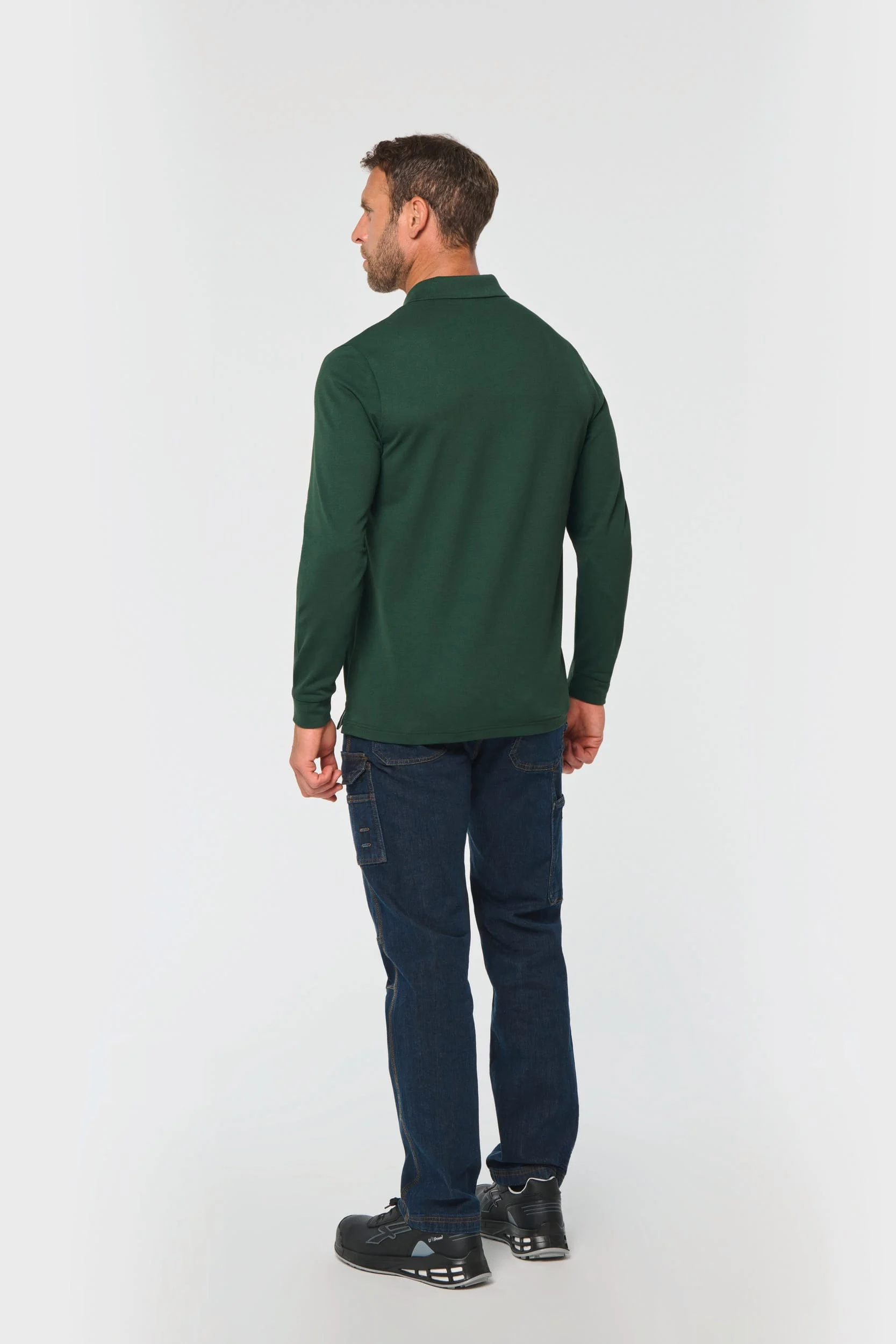 WK276 - Polo manches longues homme – Image 2