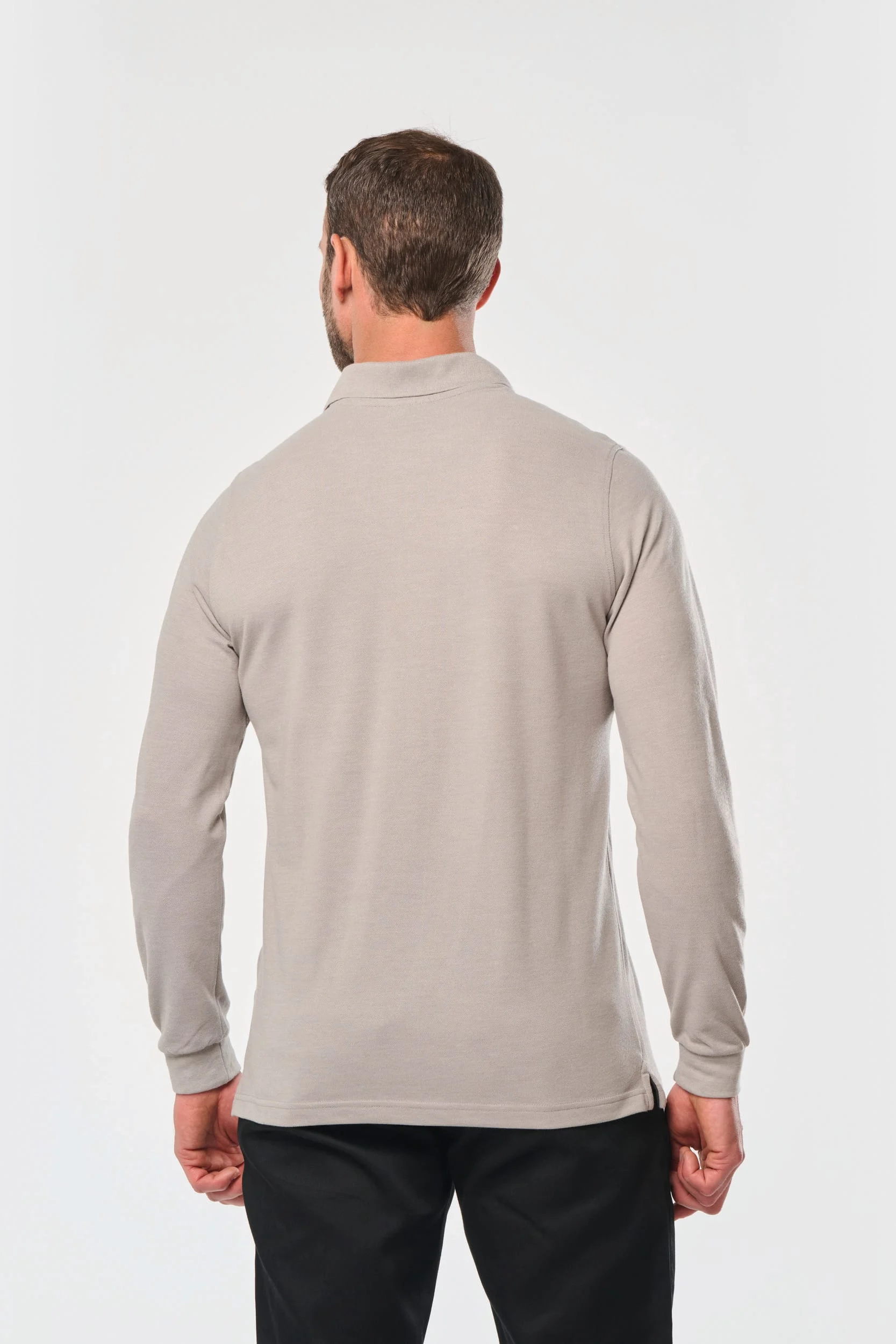 WK276 - Polo manches longues homme – Image 6