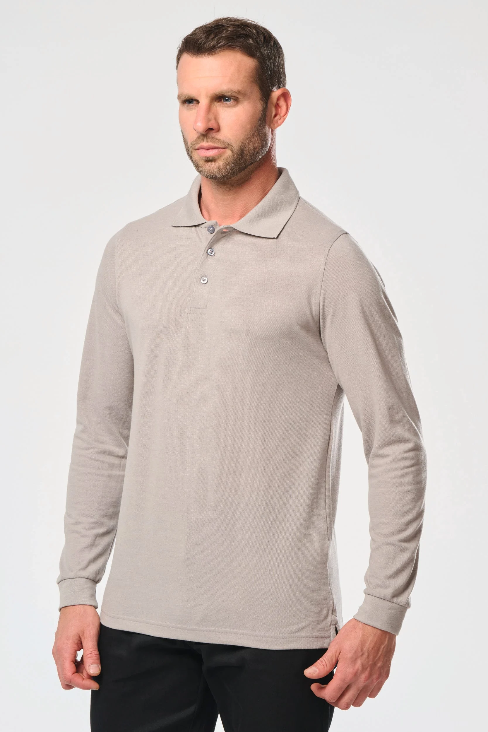 WK276 - Polo manches longues homme – Image 5