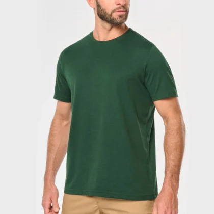 WK302 - T-shirt col rond écoresponsable homme