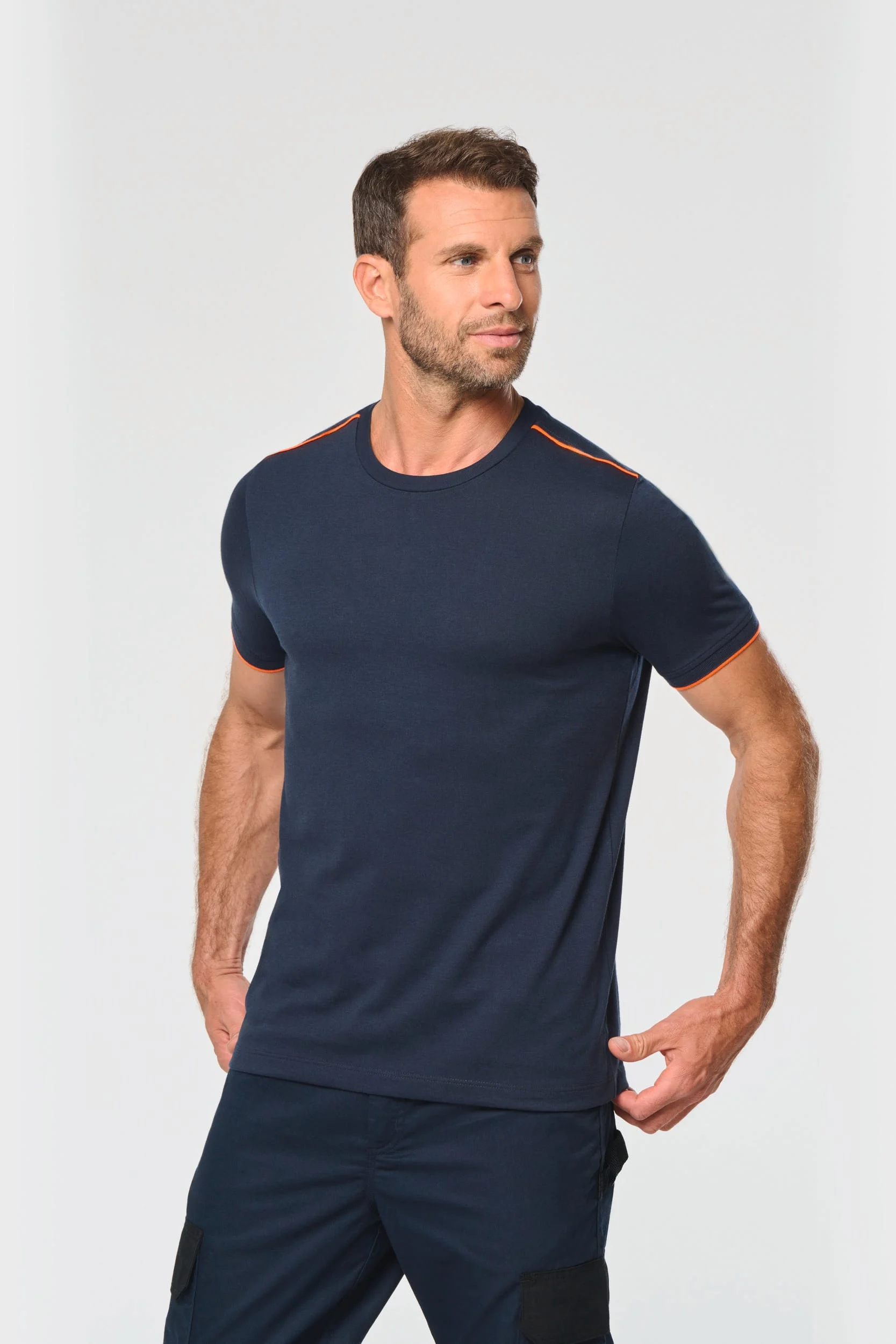 WK3020 - T-shirt Day To Day manches courtes homme – Image 8