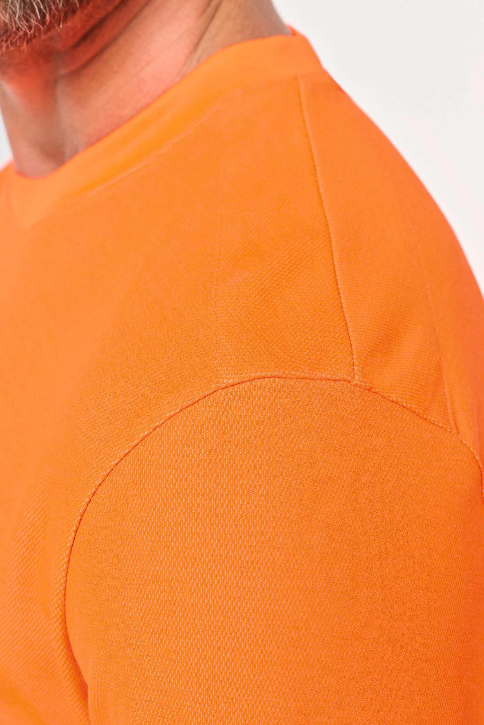 WK318 - T-shirt unisexe écoresponsable manches longues coton/polyester – Image 4