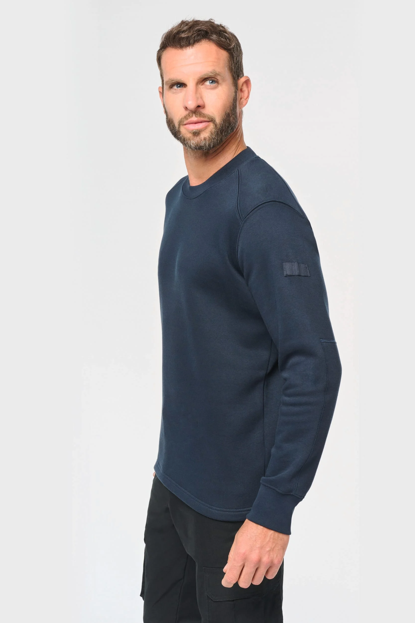 WK4001 - Sweat-shirt manches montées homme – Image 3