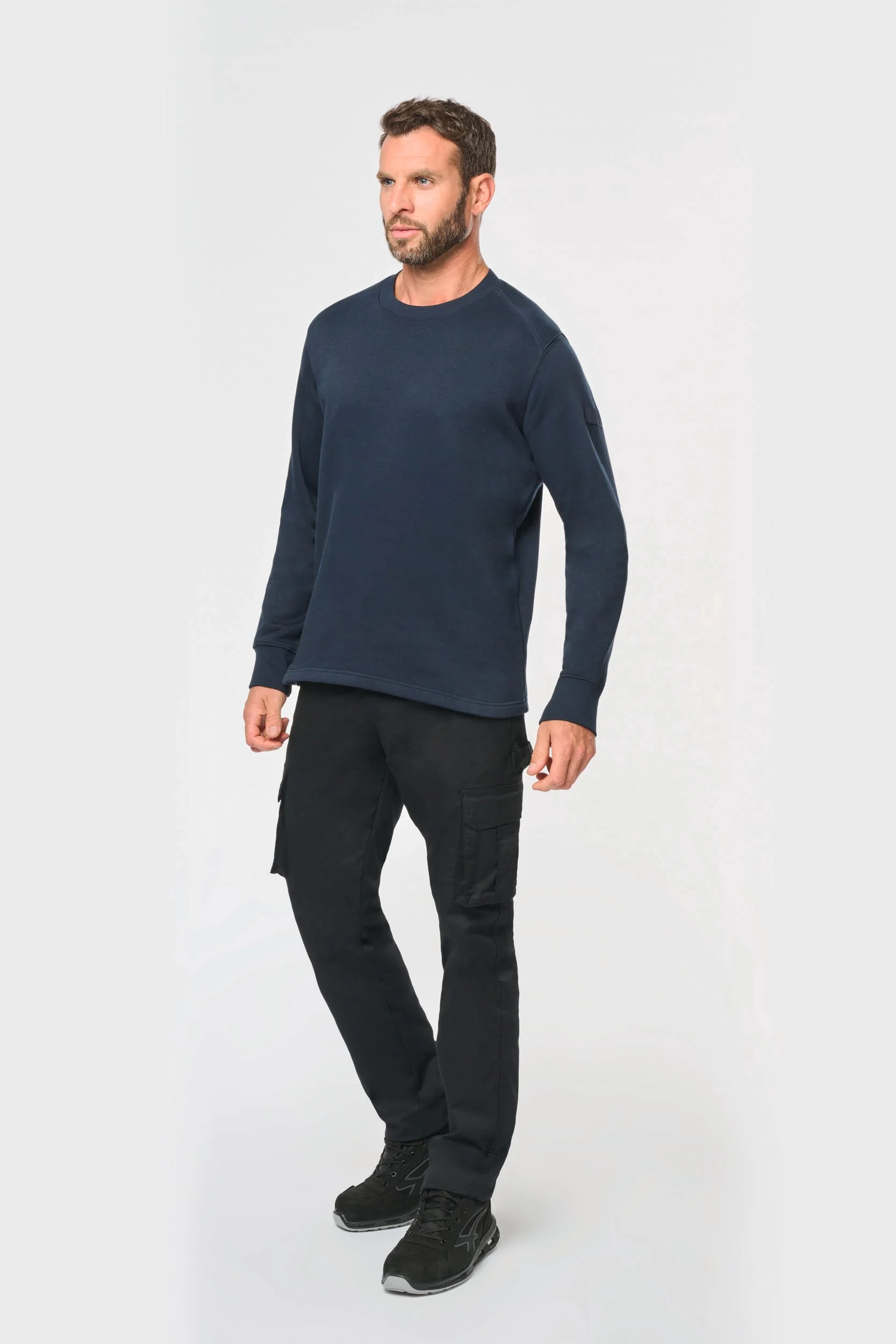WK4001 - Sweat-shirt manches montées homme – Image 4